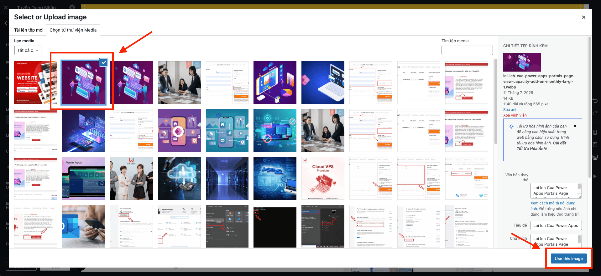 Hướng dẫn thêm / sửa / xóa một Trang (page) mới UX Builder 33 Image25