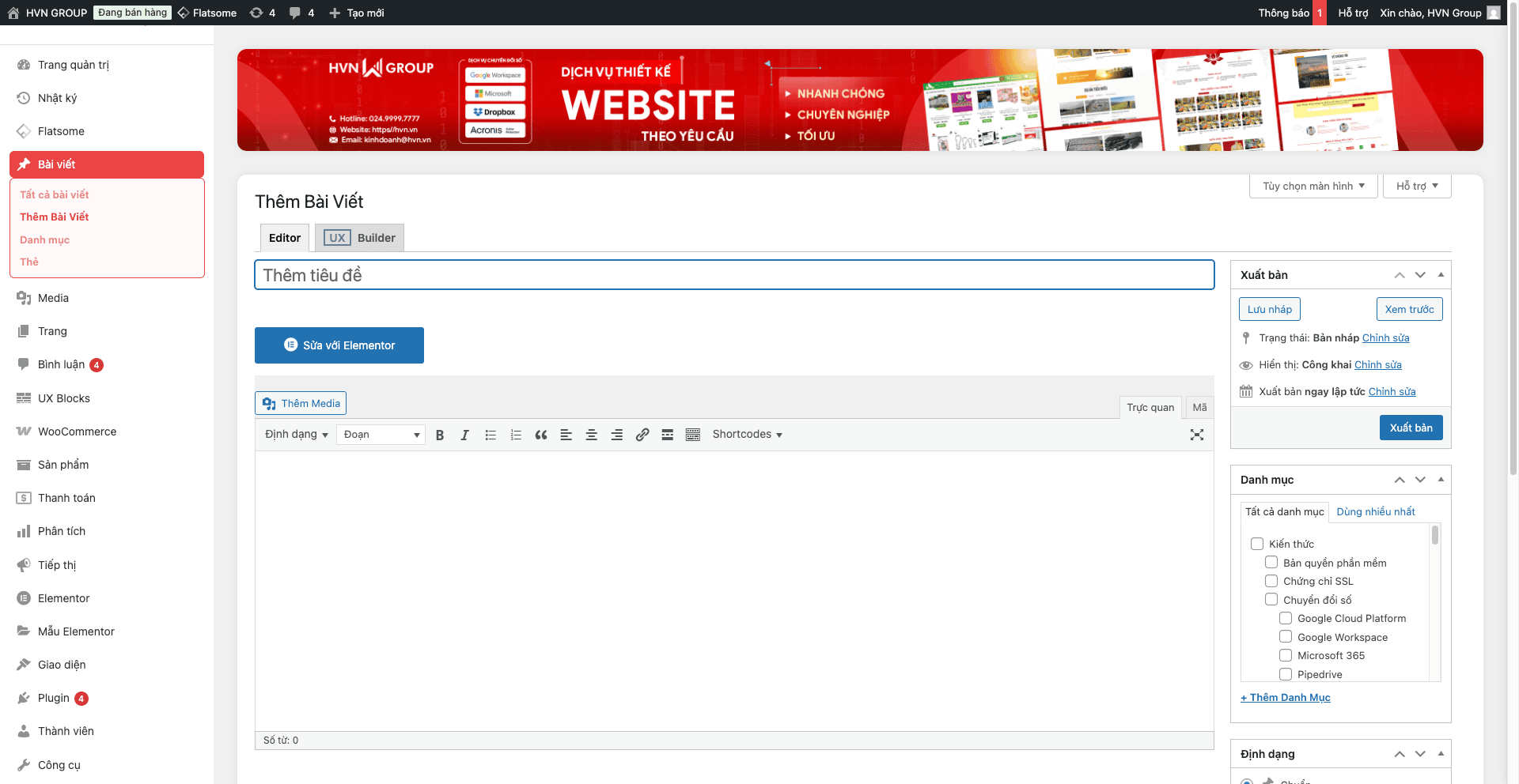 Hướng dẫn thêm / sửa / xóa một Bài viết (Post) mới UX Builder 13 Image8