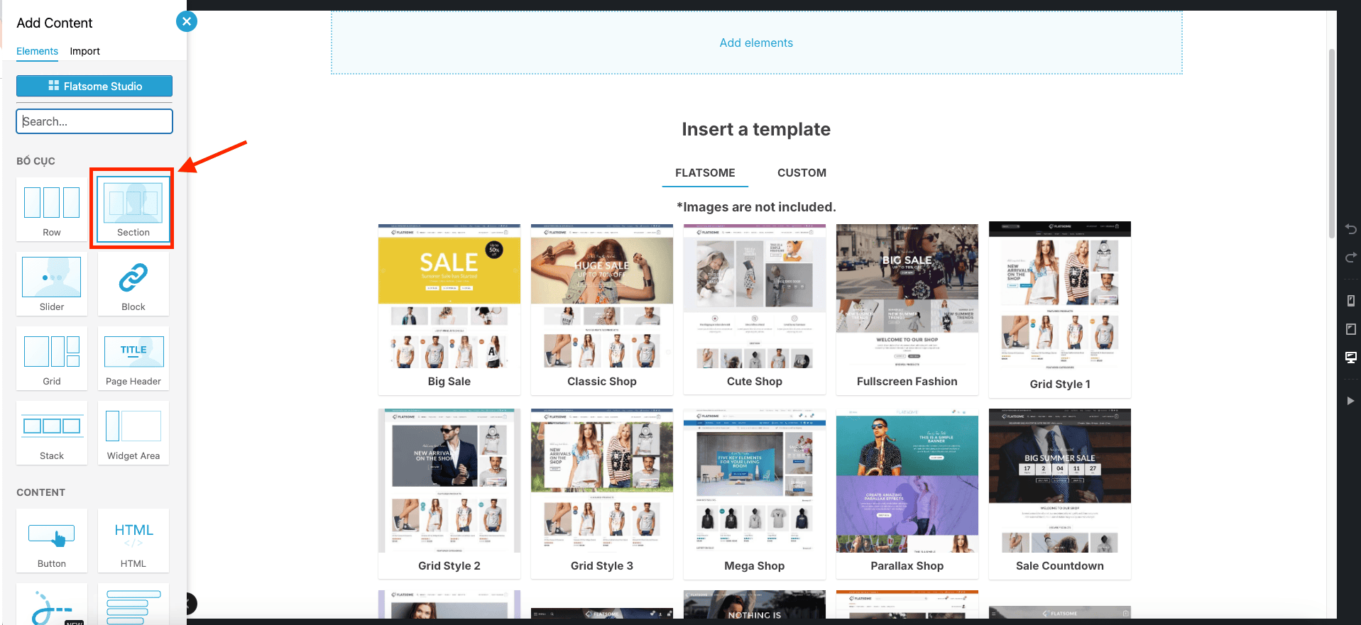 Hướng dẫn sử dụng Widget - Sections 13 Image9