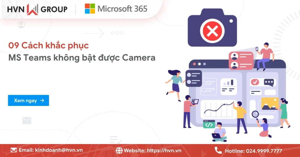 09 Cách khắc phục MS Teams không bật được Camera 19 Ms Teams không bật được Camera