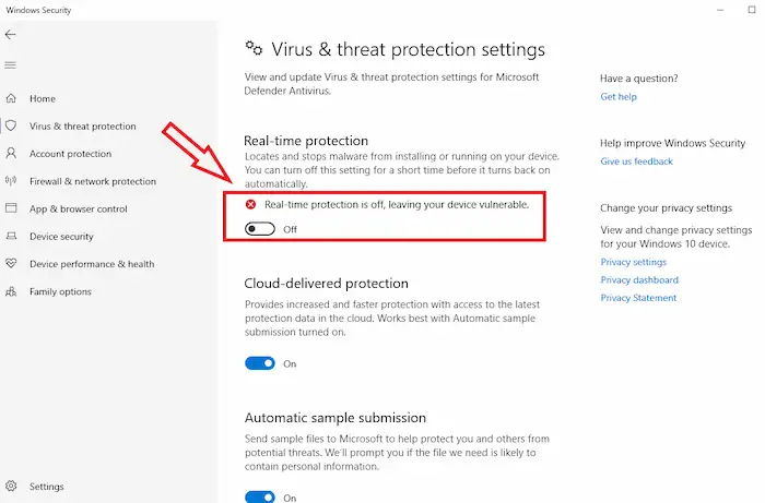 Outlook nhận mail 2 lần: Nguyên nhân & cách sửa lỗi đơn giản 30 Tắt Tính Năng Real Time Protection Trong Windows Defender