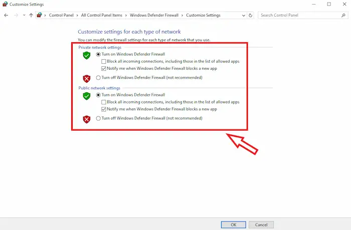 Outlook nhận mail 2 lần: Nguyên nhân & cách sửa lỗi đơn giản 35 Tắt Tường Lửa Và Kiểm Tra Lại Xem Outlook Có Còn Gặp Lỗi Nhận Mail Trùng Lặp Không