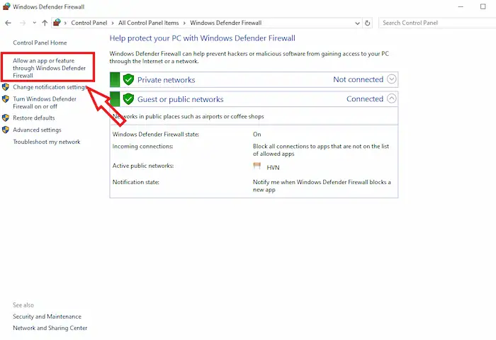 Outlook nhận mail 2 lần: Nguyên nhân & cách sửa lỗi đơn giản 36 Thêm Outlook Vào Danh Sách Ngoại Lệ Của Tường Lửa