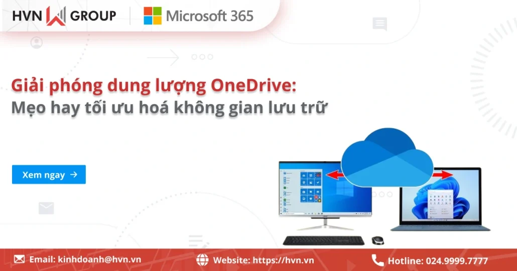 Giải Phóng Dung Lượng Lưu Trữ OneDrive