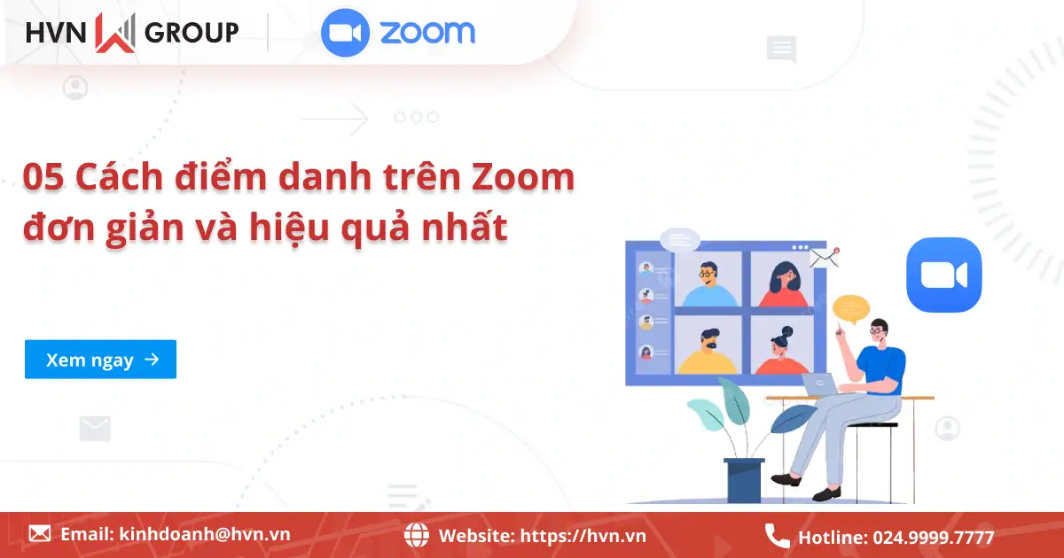 Cách điểm Danh Học Sinh Trên Zoom