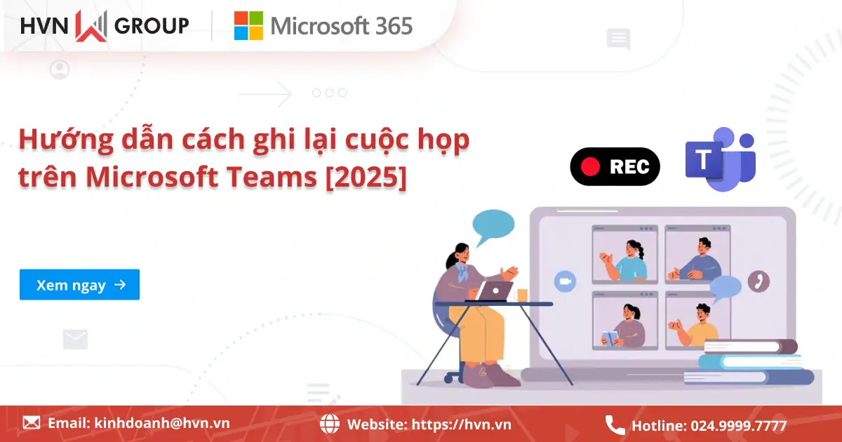 Cách Ghi Lại Cuộc Họp Trên Teams
