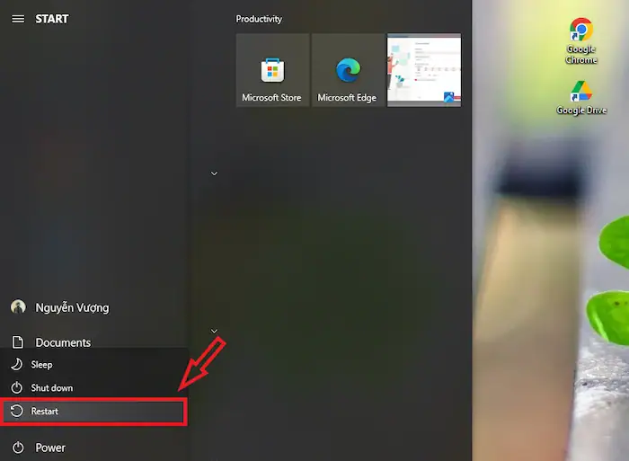 Microsoft Store không vào được: Nguyên nhân và hướng dẫn sửa lỗi "nhanh chóng" 25 Khởi động Lại Máy Tính Và Cả Microsoft Store
