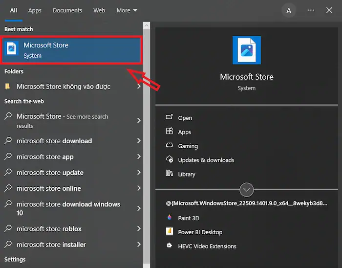 Microsoft Store không vào được: Nguyên nhân và hướng dẫn sửa lỗi "nhanh chóng" 37 Mở Lại ứng Dụng Microsoft Store để Xác Minh Kết Quả