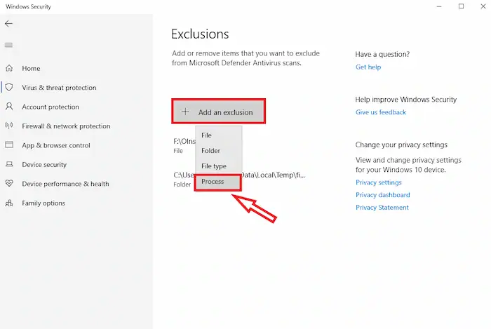 Microsoft Store không vào được: Nguyên nhân và hướng dẫn sửa lỗi "nhanh chóng" 41 Tuỳ Chọn Add An Exclusion