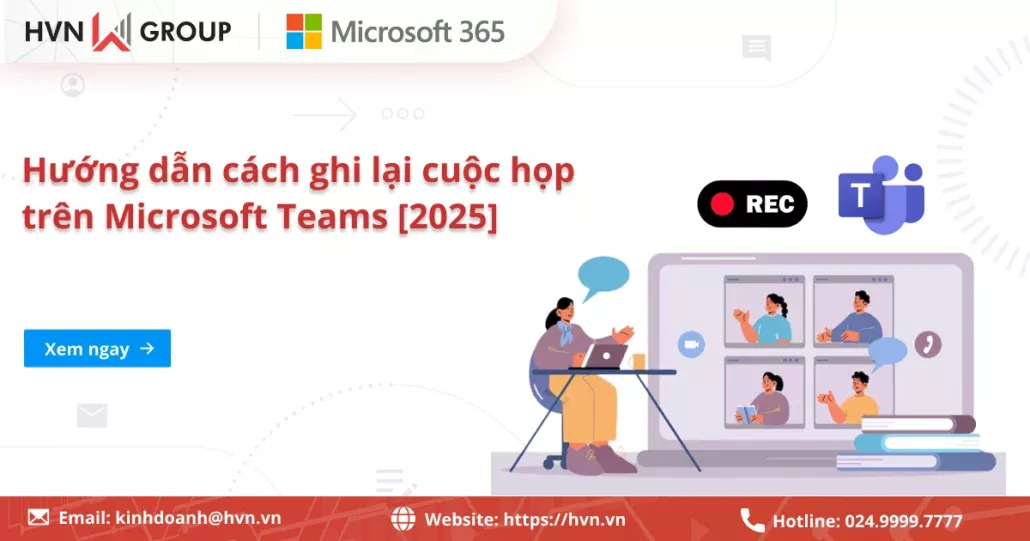 Cách Ghi Lại Cuộc Họp Trên Teams