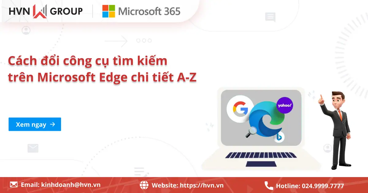 Cách đổi Công Cụ Tìm Kiếm Trên Microsoft Edge