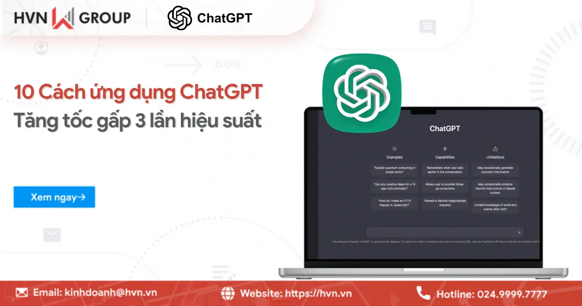 Cach Ung Dung Chat Gpt Trong Cong Viec