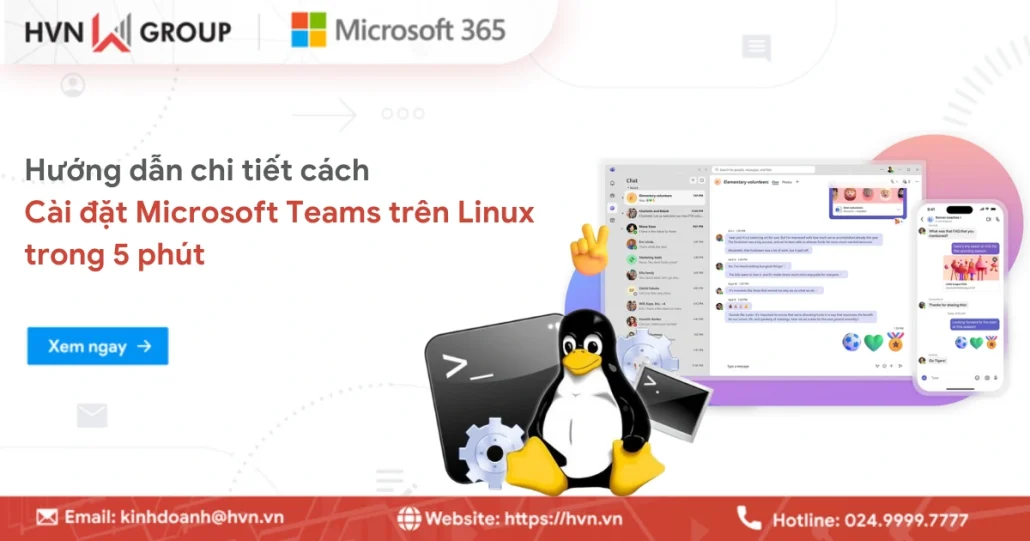 Cai Dat Microsoft Teams Tren Linux