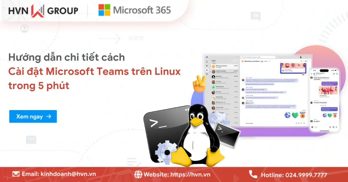 Cai Dat Microsoft Teams Tren Linux