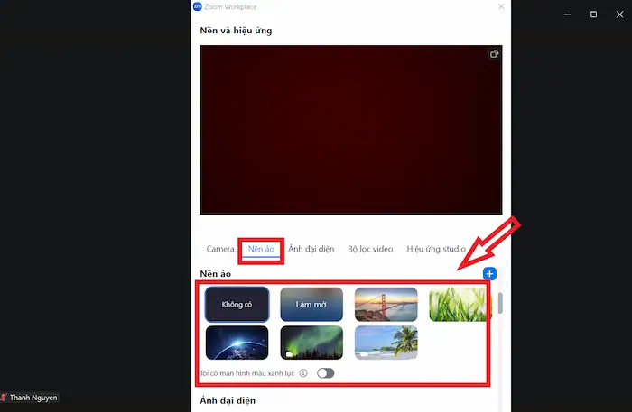 Zoom không có nền ảo trên điện thoại: Hướng dẫn fix lỗi nhanh chóng, hiệu quả 17 Kích Hoạt Tính Năng Nền ảo ở Cấp độ Tài Khoản Trên Website (1)