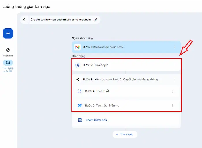 10+ Tips sử dụng Google Workspace Flows: Tăng tốc độ làm việc gấp 3 lần 19 Lựa Chọn đúng Loại Bước AI Trong Google Workspace Flows