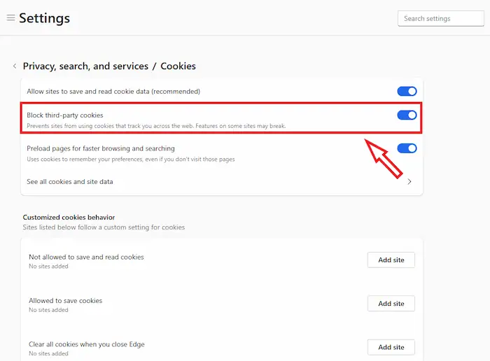 Hướng dẫn chặn quảng cáo trên Microsoft Edge chỉ với vài bước đơn giản 17 Sử Dụng Chế độ “Chặn Quảng Cáo” Tích Hợp Sẵn (3)