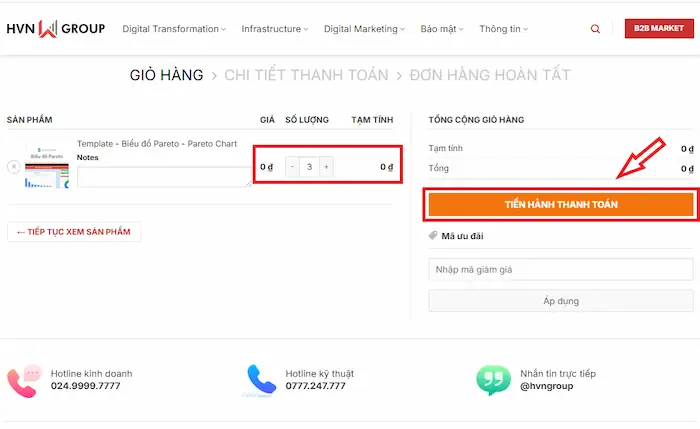 Template Biểu đồ Pareto: Tối ưu hoá quy trình làm việc và ra quyết định 16 Tải Template Biểu đồ Pareto “miễn Phí” Từ HVN Group (1)