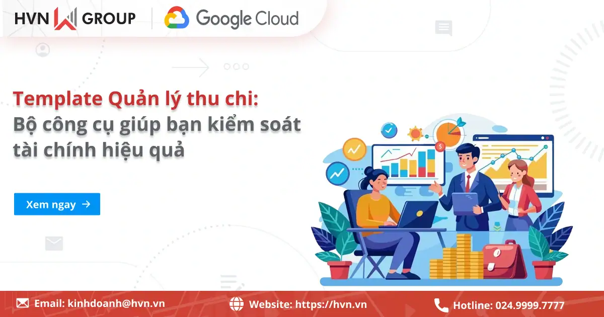 Template Quản Lý Thu Chi Google Sheet