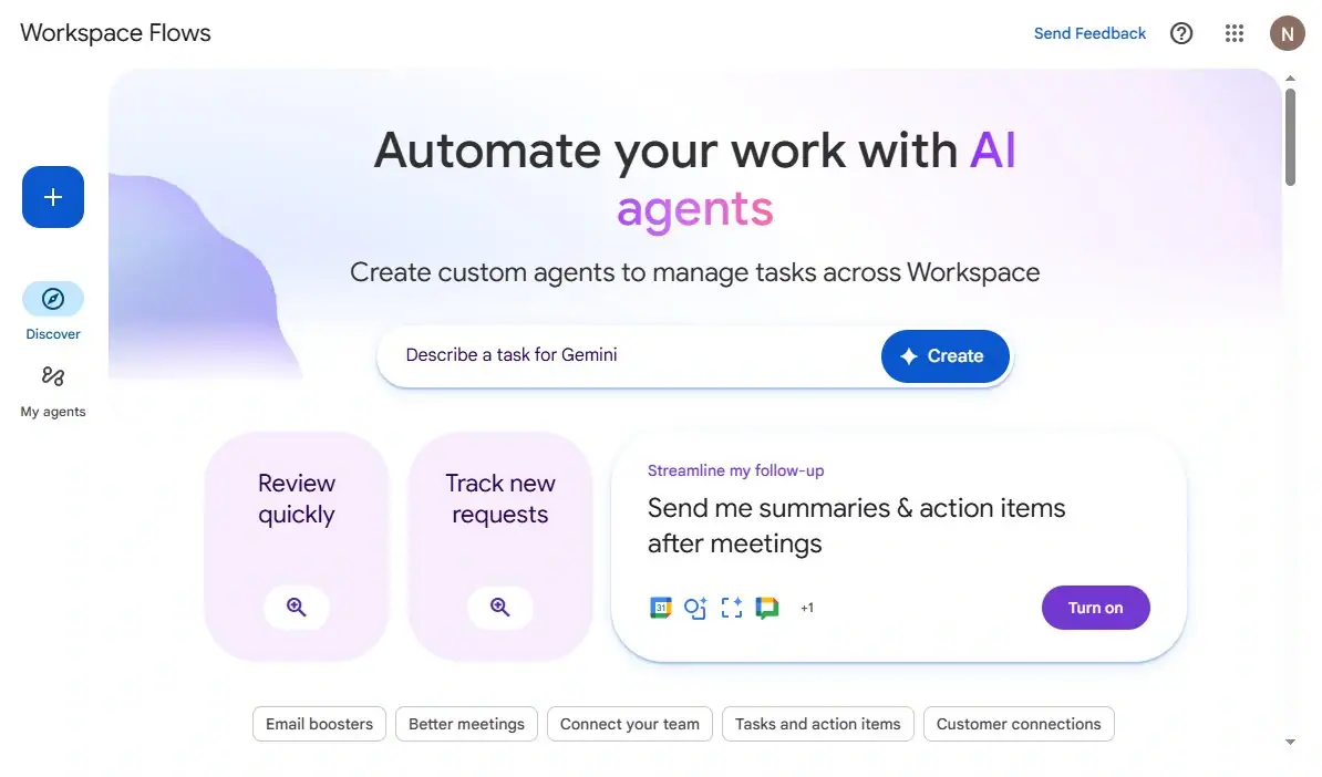 Google Workspace Flows là gì? Hướng dẫn cách sử dụng cơ bản cho Newbie 19 Tinh Nang Google Workspace Flows