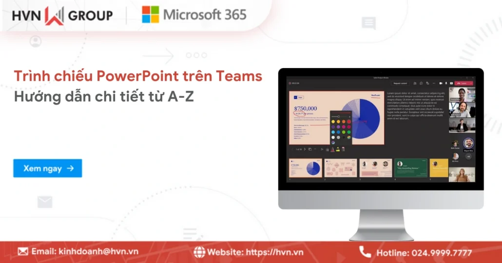 Trinh Chieu Powerpoint Tren Teams