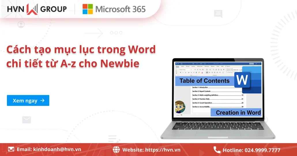 Cách tạo mục lục trong Word chi tiết từ A-z cho Newbie 17 Cách Tạo Mục Lục Trong Word Chi Tiết Từ A Z Cho Newbie