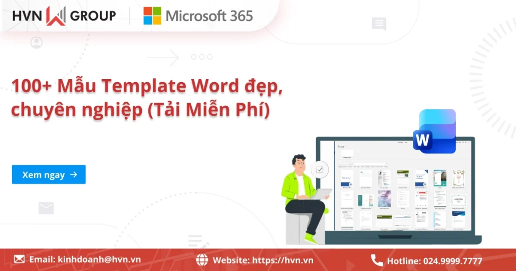 100+ Mẫu Template Word đẹp, chuyên nghiệp (Tải Miễn phí 2026) 18 Template Word