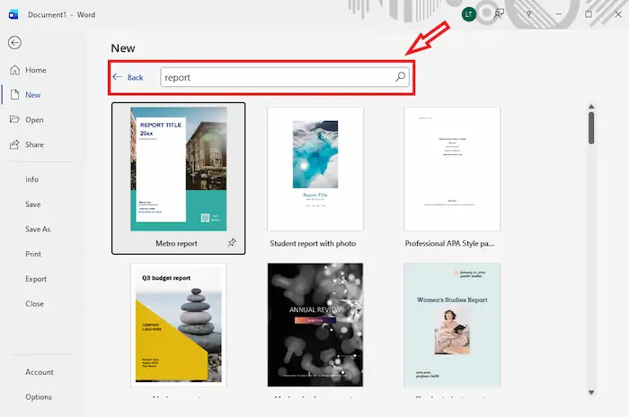 100+ Mẫu Template Word đẹp, chuyên nghiệp (Tải Miễn phí 2026) 26 Tìm Kiếm Ngay Trong ứng Dụng Word (1)