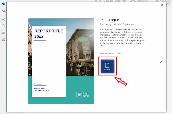 100+ Mẫu Template Word đẹp, chuyên nghiệp (Tải Miễn phí 2026) 27 Tìm Kiếm Ngay Trong ứng Dụng Word (2)