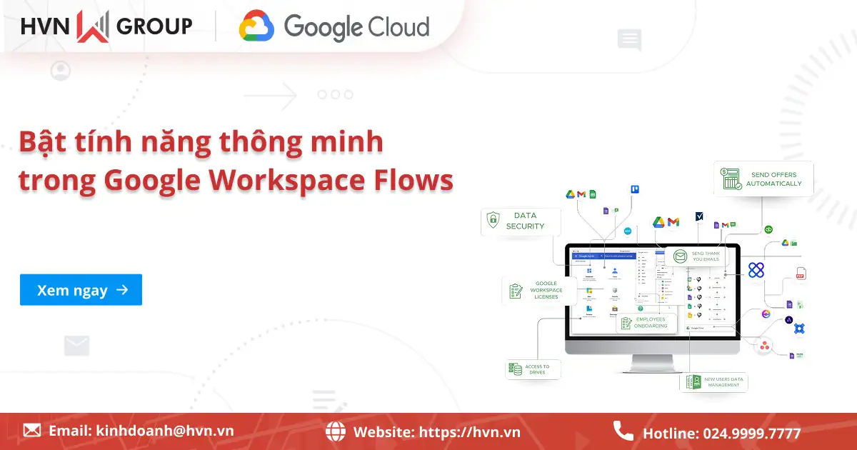 Bật tính năng thông minh trong Google Workspace Flows: Khai phá sức mạnh AI 34 Bật Tính Năng Thông Minh Trên Google Workspace Flows