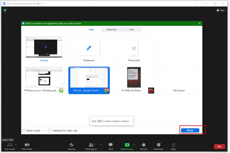 Tổng hợp so sánh Zoom web với Zoom điện thoại và Zoom PC 14 Zoom Chia Se Man Hinh