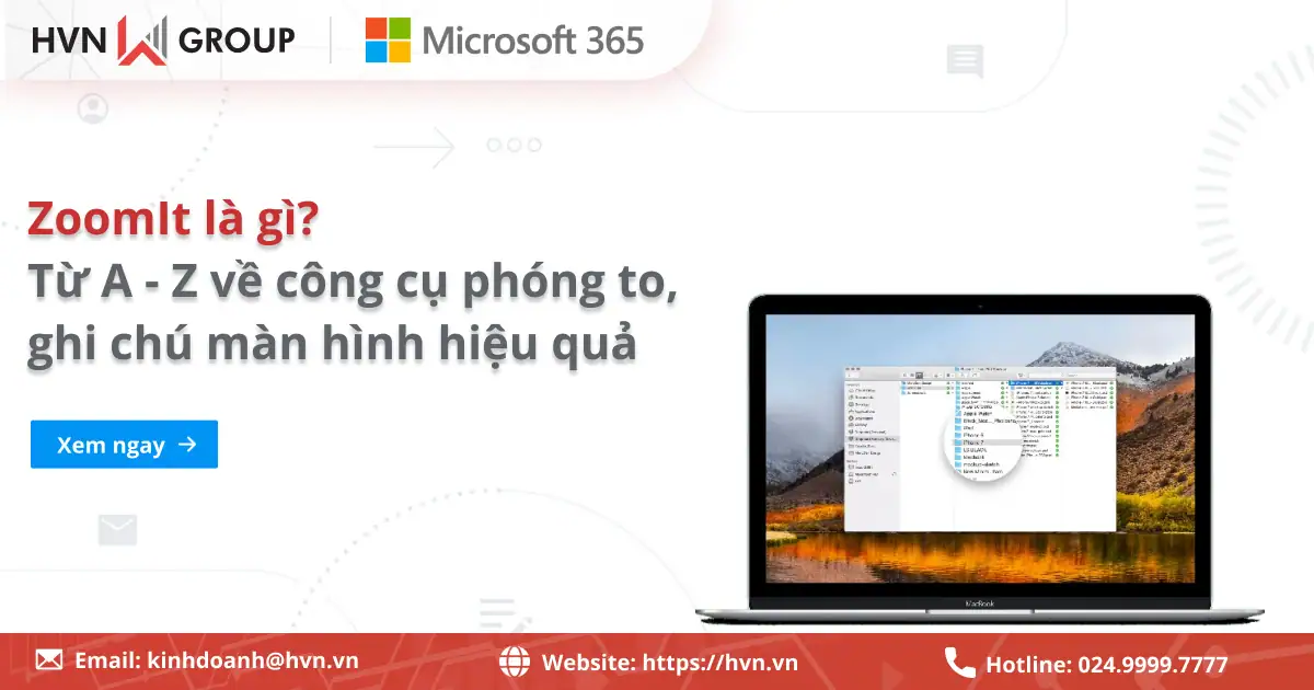 ZoomIt là gì? Từ A đến Z về công cụ phóng to, ghi chú màn hình hiệu quả 44 Zoomit