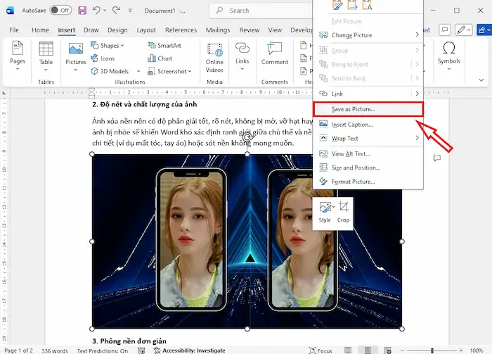 Hướng dẫn xóa nền ảnh trong Word chuyên nghiệp không cần Photoshop 20 Công Cụ Xóa Nền Bị ẩn Hoặc Không Phản Hồi Khi Xoá Nền Trong Word