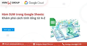 Hàm SUM Trong Google Sheets  Tất Tần Tật Về Cú Pháp, Ví Dụ Và Lưu ý