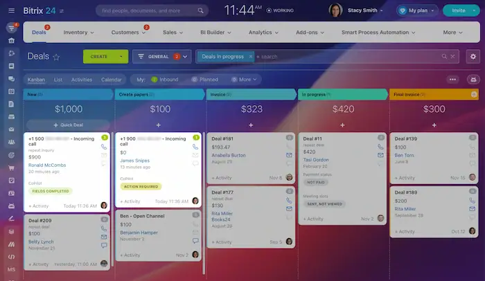 Bitrix24 Copilot là gì? Tổng quan về "Trợ lý AI" thế hệ mới 18 Các Tính Năng đột Phá Của Bitrix24 CoPilot Trong CRM