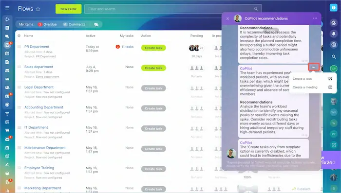Bitrix24 Copilot là gì? Tổng quan về "Trợ lý AI" thế hệ mới 20 Các Tính Năng đột Phá Của Bitrix24 CoPilot Trong Quản Lý Công Việc