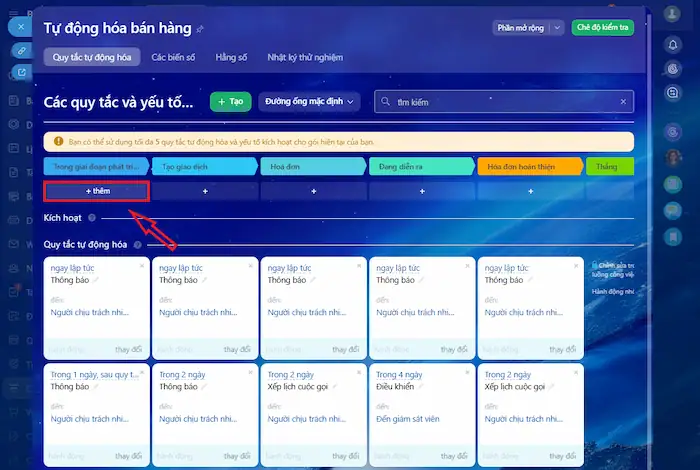 Cách tạo khách hàng tiềm năng tự động với Bitrix24 hiệu quả 48 Thiết Lập Các Quy Tắc CRM Trong Bitrix24 (1)