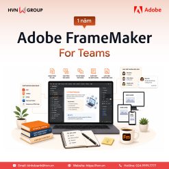 Adobe FrameMaker for teams - 1 năm