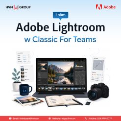 Adobe Lightroom w Classic for teams - 1 năm