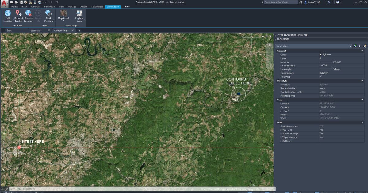 AutoCAD LT - 1 năm 8 Định vị tọa độ thực với ArcGIS® Basemaps (Esri)