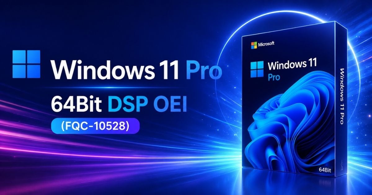 Windows 11 Pro 64Bit DSP OEI (FQC-10528) - Vĩnh viễn 1 Giới thiệu Windows 11 Pro 64Bit DSP OEI (FQC-10528)
