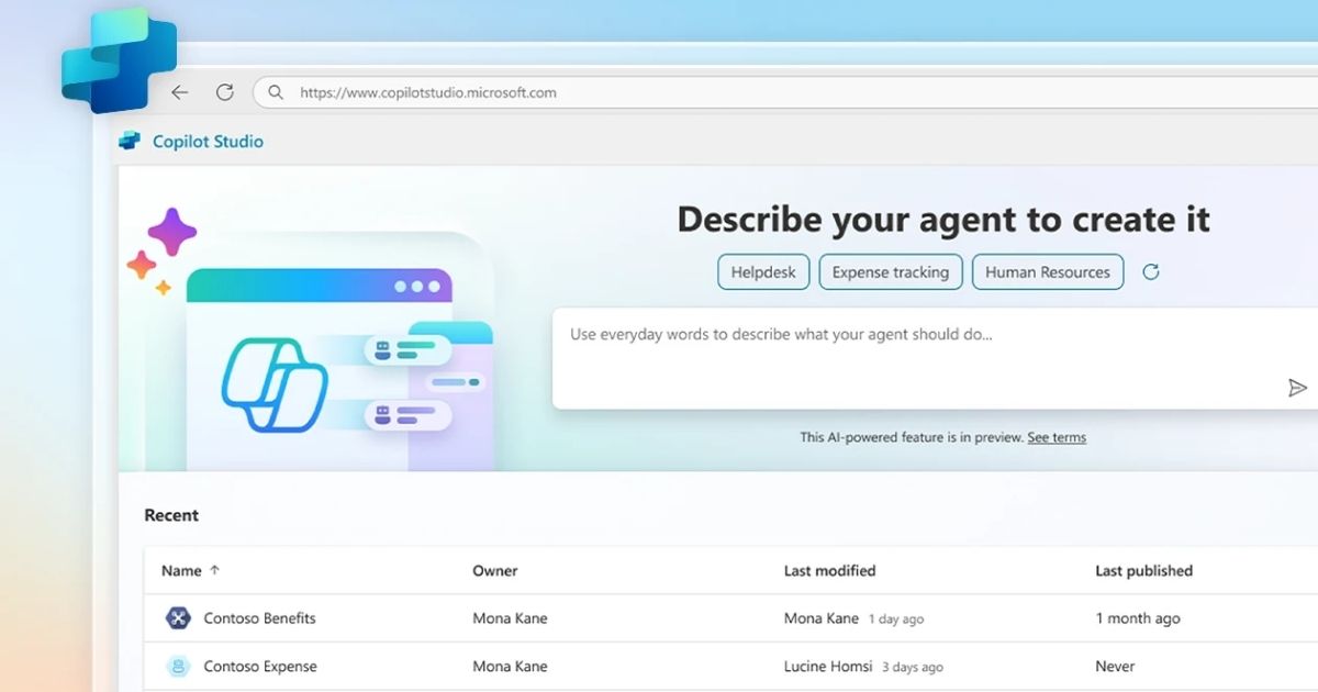 Microsoft 365 Copilot - 1 Năm 4 Hệ sinh thái Agents và Copilot Studio