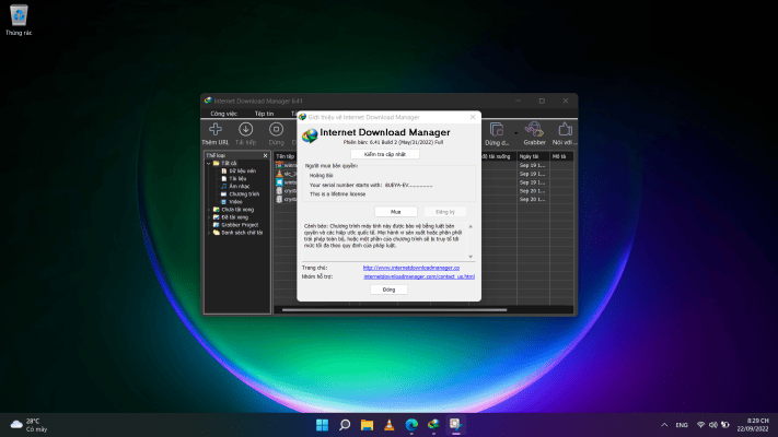Internet Download Manager - 1 năm 2 Internet Download Manager 1 Nam Tinh Nang