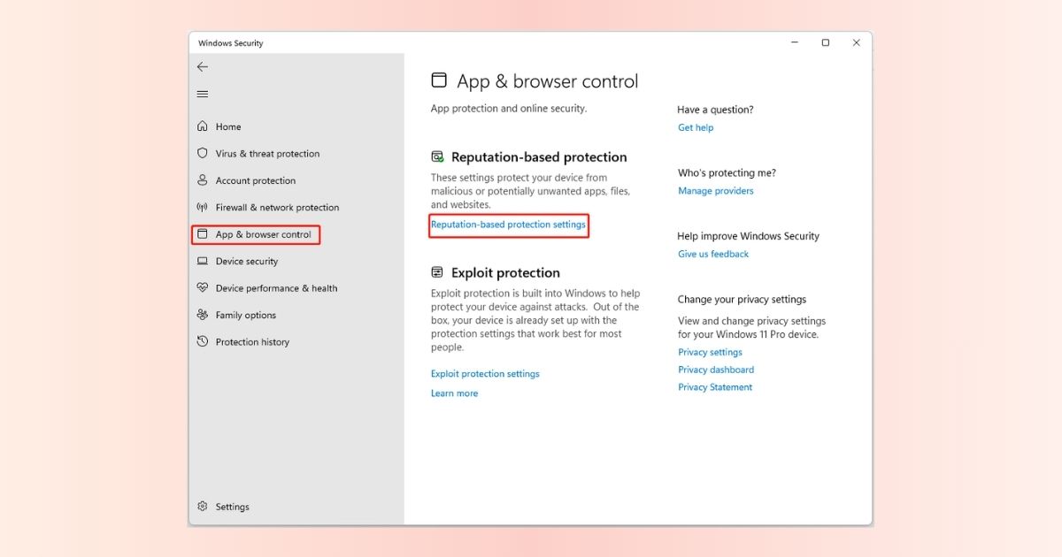 Windows 11 Pro 64Bit ESD (FQC-10572) - Vĩnh viễn 5 Internet Protection giảm thiểu rủi ro từ môi trường trực tuyến