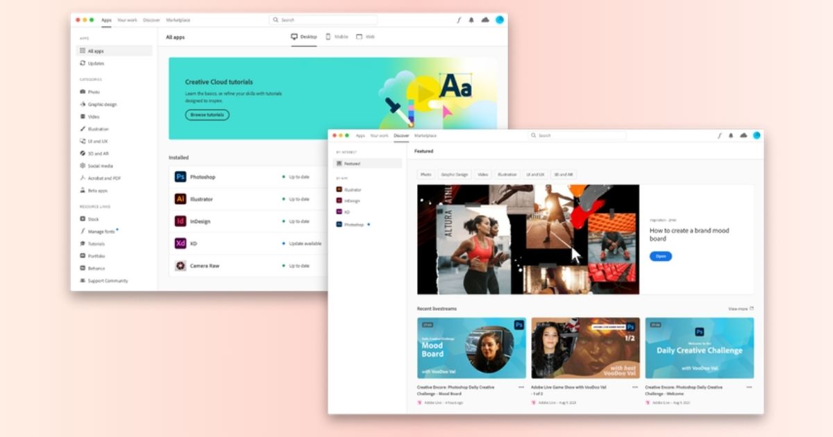 Adobe Dreamweaver for teams -1 Năm 7 Kết nối đồng bộ với Adobe Creative Cloud