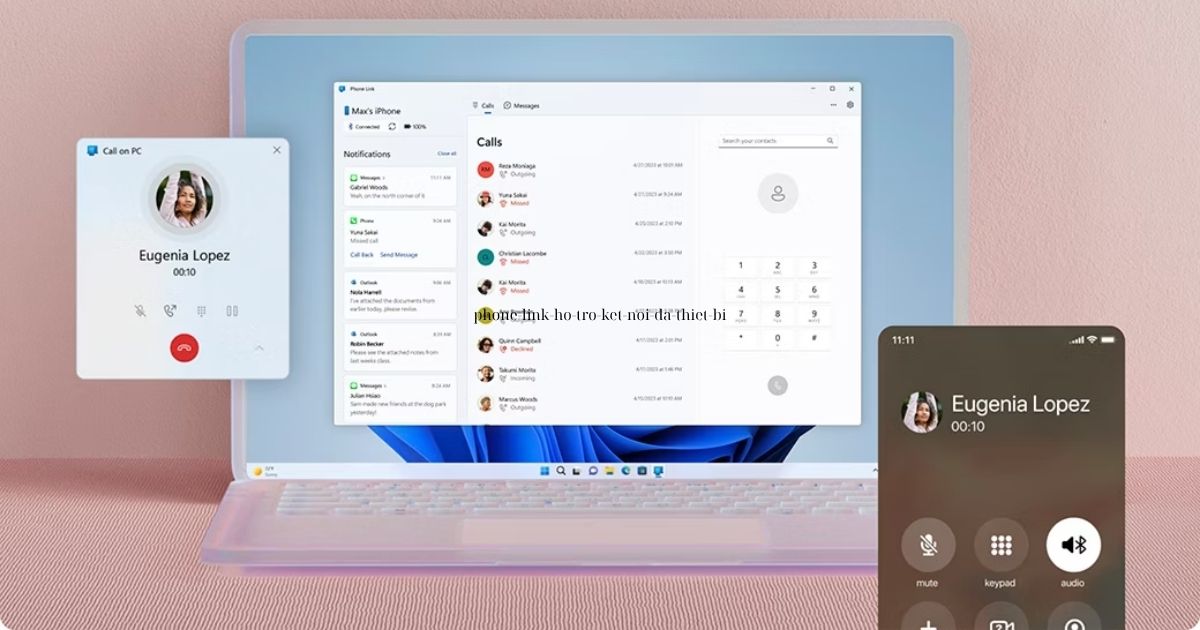 Windows 11 Home 64Bit USB FPP (HAJ-00090) - Vĩnh viễn 4 Phone Link hỗ trợ kết nối đa thiết bị