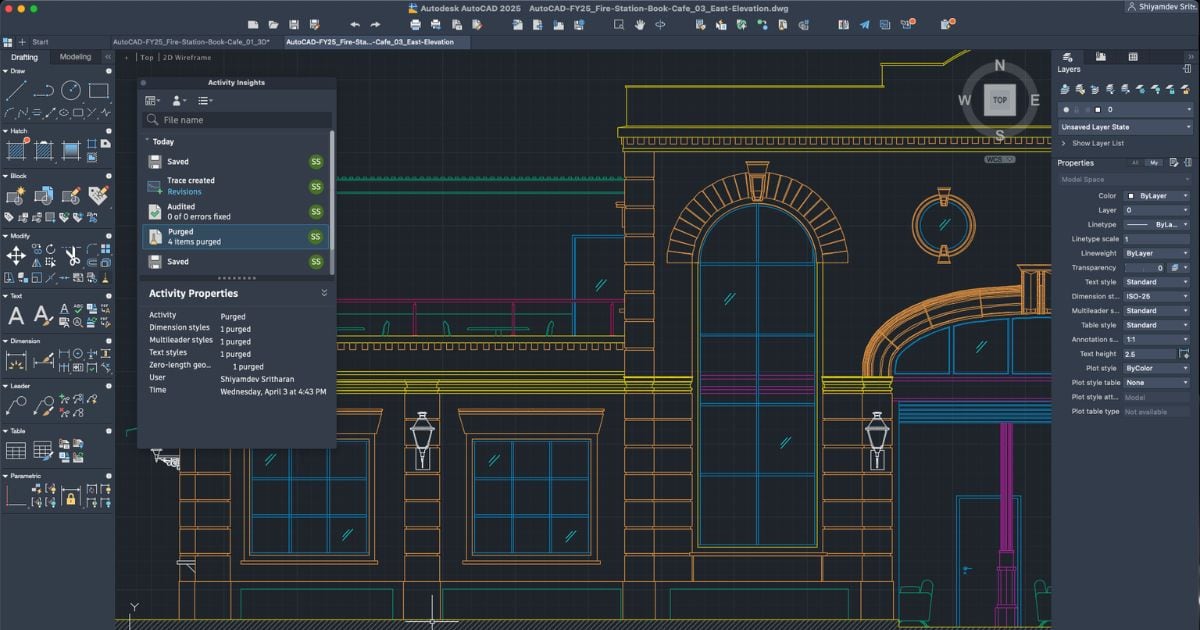AutoCAD LT - 1 năm 7 Quản lý sửa đổi và dọn dẹp bản vẽ thông minh