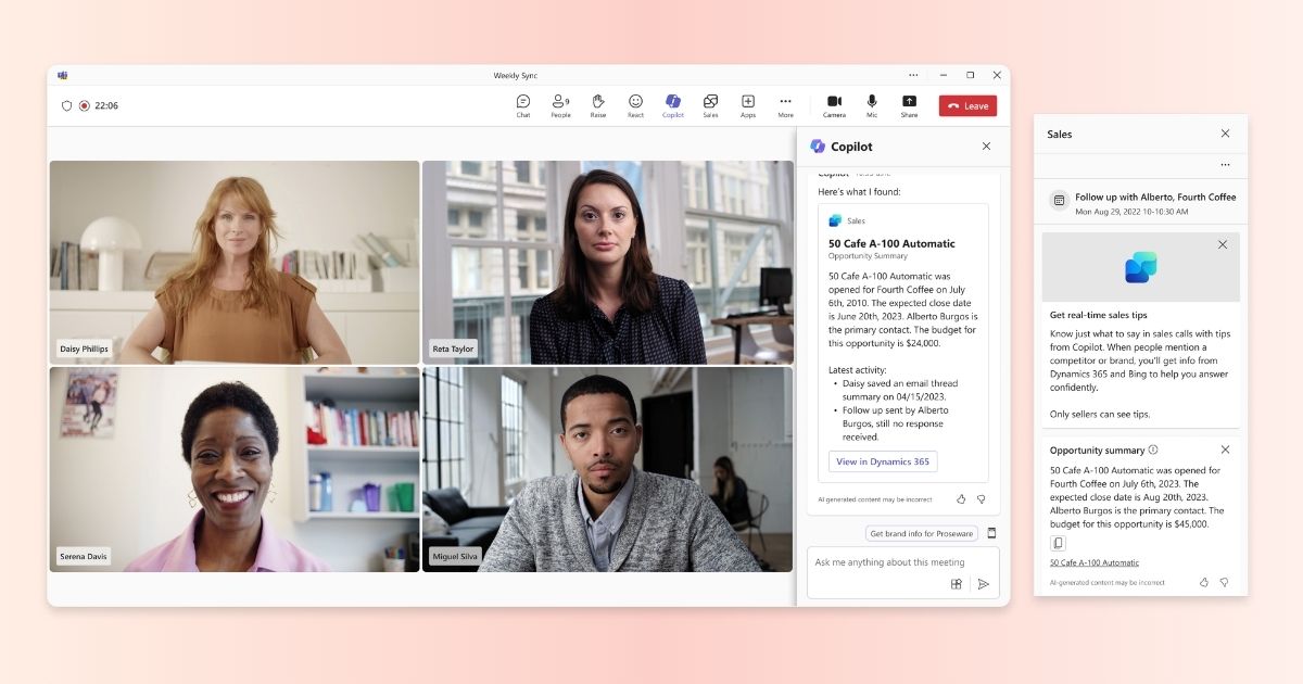 Microsoft Copilot for Sales - 1 Năm 3 Quản trị hội thoại và cộng đồng kinh doanh (Tối ưu trên Teams)