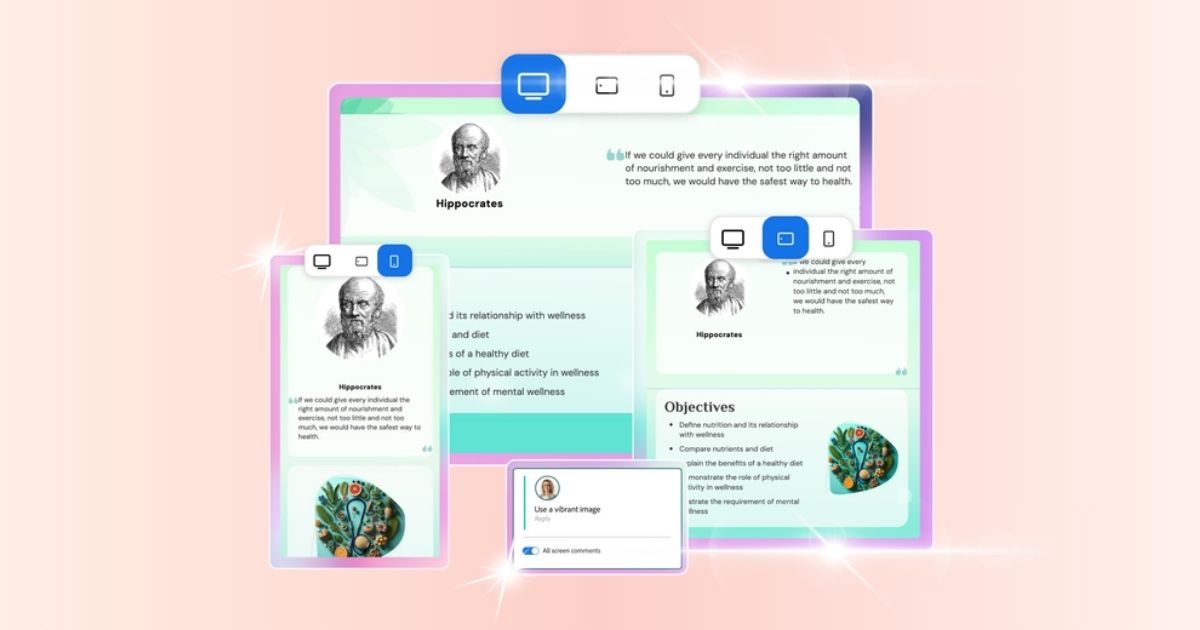 Adobe Captivate for teams - 1 năm 6 Responsive eLearning hỗ trợ đa thiết bị