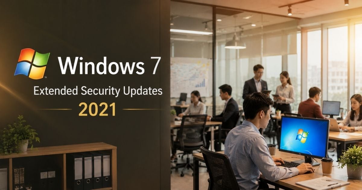 Windows 7 Extended Security Updates 2021 - Vĩnh Viễn 9 Windows 7 Extended Security Updates 2021 phù hợp với những ai?